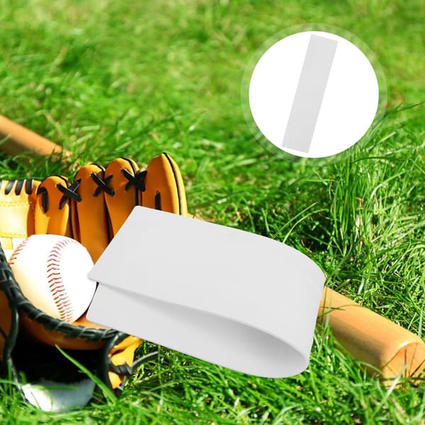 Baseball Hjemmeplate Matte og Pitcher Markørsett, Hvit Rektangulær Softball Base