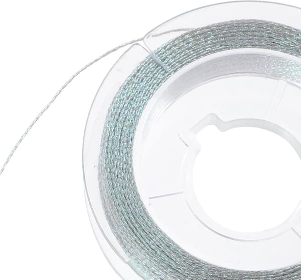 Lysande sytråd multifunktionell broderitråd 3-trådig 12 färger DIY polyesterfloss