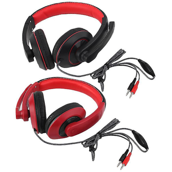 Gaming Headset Surround Hifi Stereo Hovedbånd 3.5mm Mic