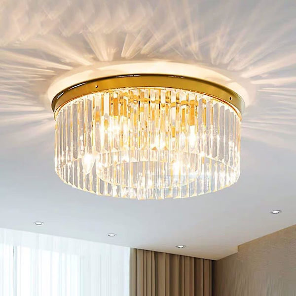 55cm Hängande Lykta Flush Mount Lampor Metall Mässing Klassisk