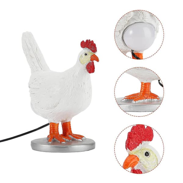 Hønelampe Morsom Høne som legger Egg Lys Led Høne Egg Lys