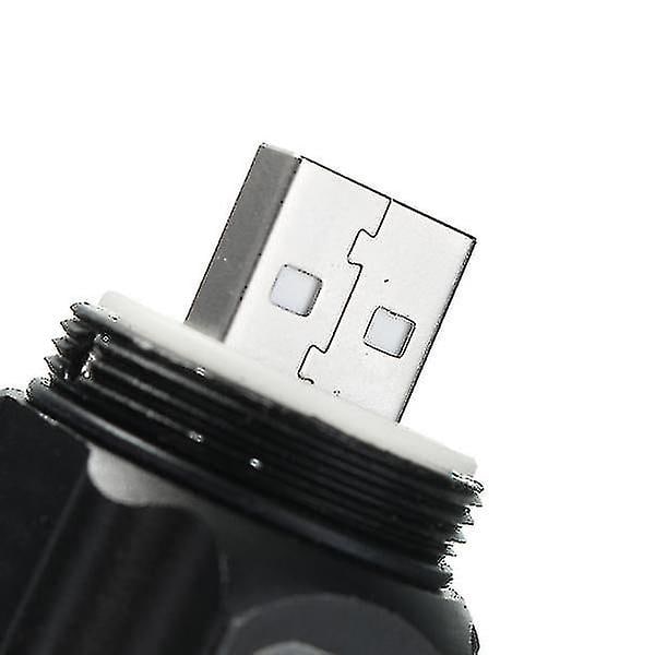 T6 3-läges Magnetisk Laddningsbar Zoomable LED Ficklampa