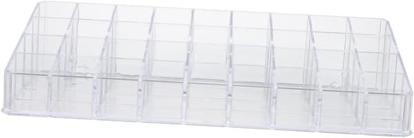 Læbestift Opbevaringsboks Læbestift Organizer til Skrivebord Badeværelse Bordplade Organizer Makeup Organizer