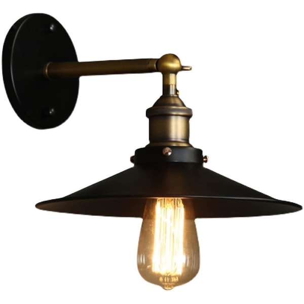 LED Vægslampe Moderne Væglampe Armaturer Sort E27 3000k