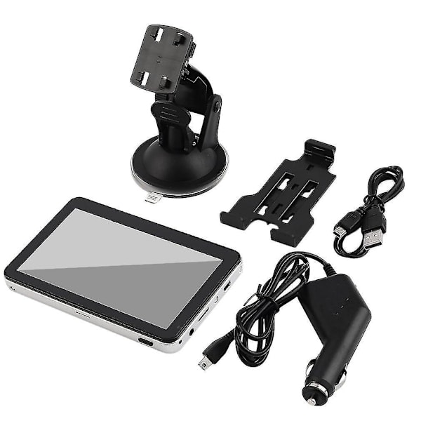 5'' Bærbar Lastbil GPS Navigation 8gb Kort
