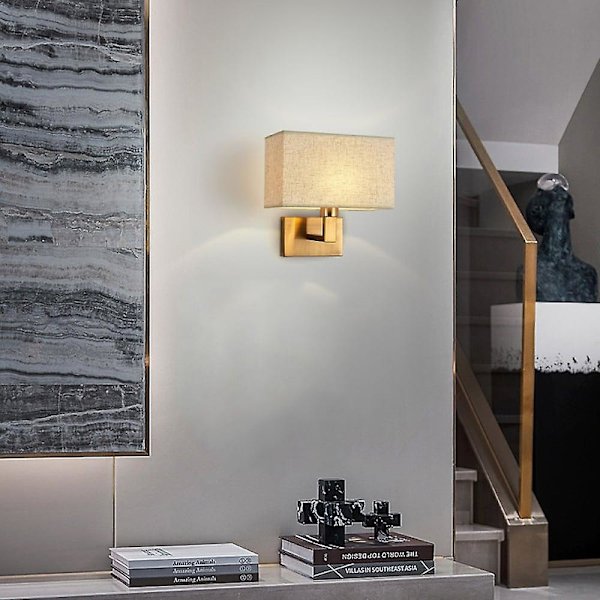 Øyevennlig Nordisk Vegglampe Vegglampe Stue