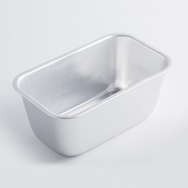 2 stk. dyb bageform rektangulær toastform non-stick toastform zinklegering