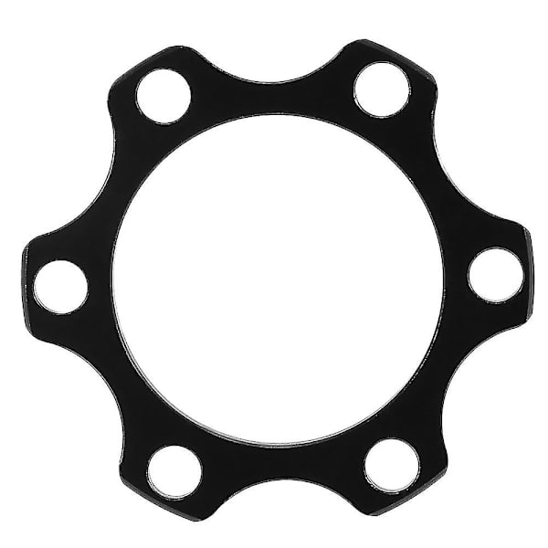 Cykelnavadapter, 2 stk. afstandsholder, 6 stk. skruer