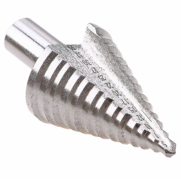 Step Titanium Spiralspår Konisk Konisk Borrsett Hålfräs