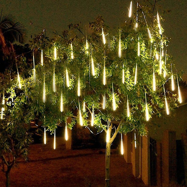 4 Pakker 30cm Lyslenker 576 LED Meteor Regn Vanntette