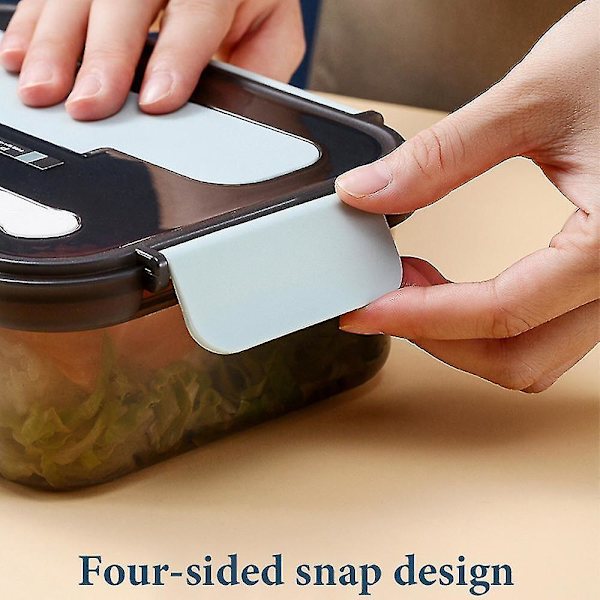 Plastik Madkasse Madbeholder Isoleret Bento Box Rejse