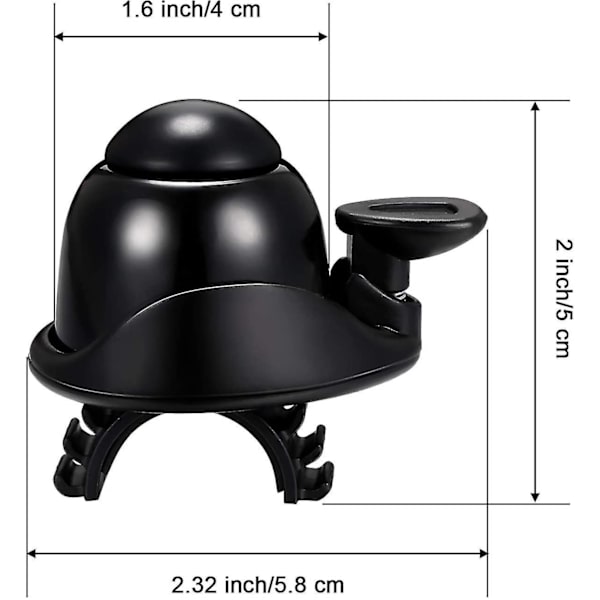2 kpl säädettävää pyöränkelloa, pienet torvet voimakkaalla äänellä, lapsille, maantiepyörille, urheilupyörille