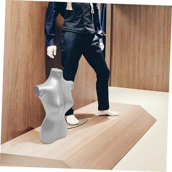 PVC Mannequin Displaymodell Halvkropp Klær Display Mannequin Torso for Butikk