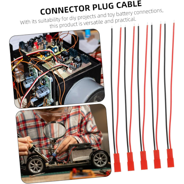 Terminal Hane Kontakt Kabel Kontakt Kabel DIY Hantverk Terminal Tråd St. Förpackning
