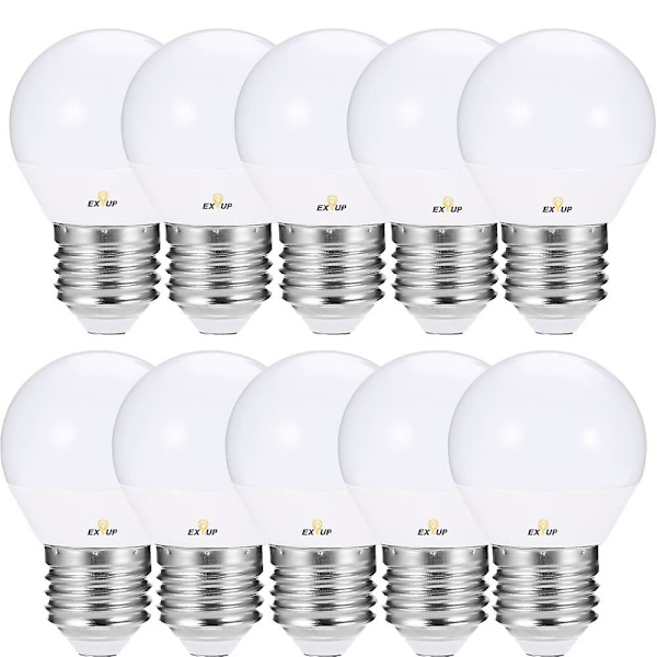 12 stk 5W LED Globe Pærer 460Lm E14 G8.5 E26 E27 G45