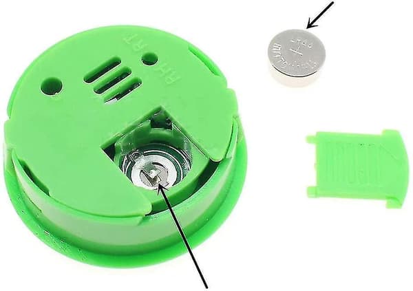 Mini Praktisk Digital Inomhus Rund Termometer Hygrometer Rumstemperatur