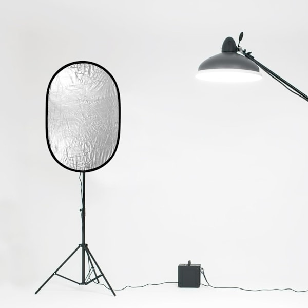 Ammattimainen 2-in-1 soikea diffuusori studio- ja ulkokuvaukseen