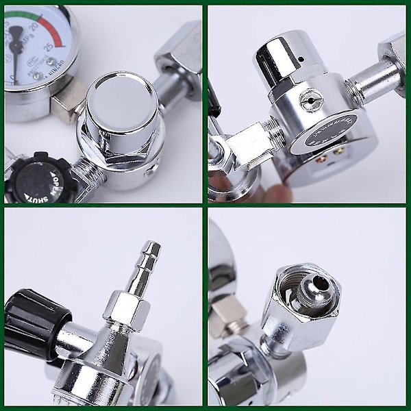 0-25mpa Argon Regulator Co2 Mig Tig Flowmeter Svejsningsmåler