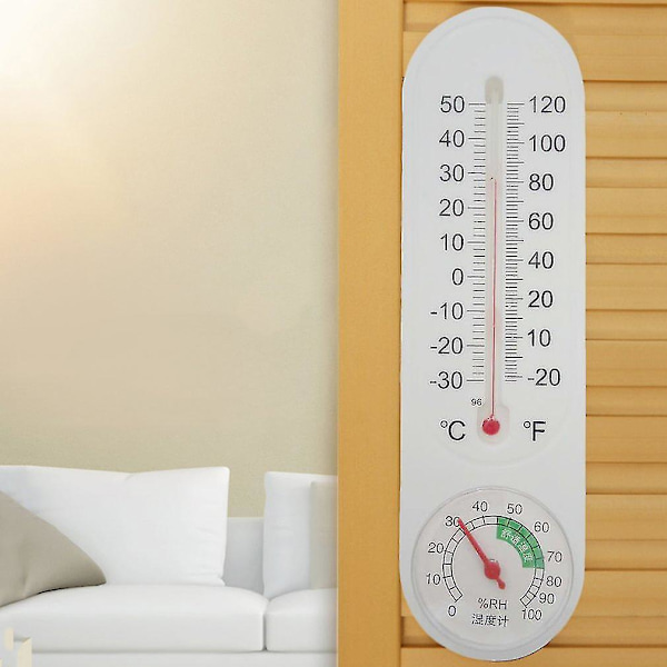Analog Termometer och Hygrometer för Hemmet, Väggmonterad Testare