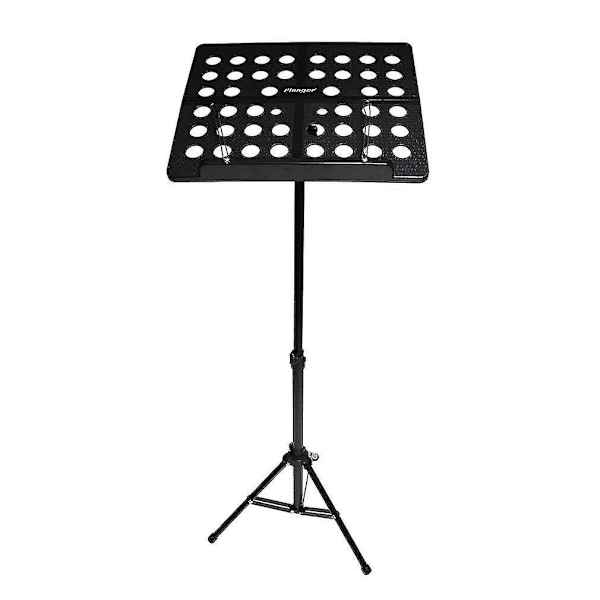 Flanger Fl-05r Fällbart Musikstativ Tripodhållare Med Väska - Svart