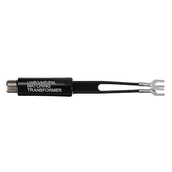 10 stk UHF VHF FM 75-300 Ohm TV Antenne Adapter Matchende Transformator Koaksialkabel