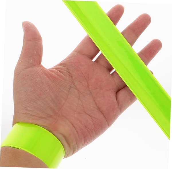 12 stk for armbånd løping slap band reflekterende arbeid snap bærbare sykkelstropper belte