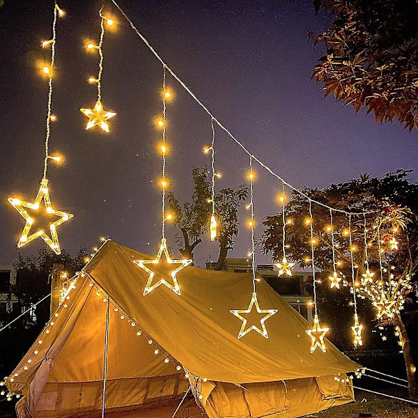 Ramadan Eid Lys Solar Led Gardinlys 3.5m