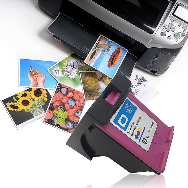 Ny blekkpatron for HP 63 XL Officejet Envy 4500