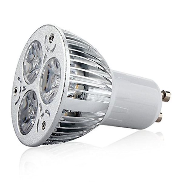 10 stk. 6 W LED Spotlight 400 Lm GU10 E26 E27 3 LED Perler