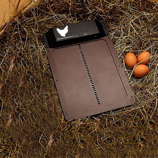 Automatisk hønsegårdsdøråbner Kyllingehuslyssensor Hønsehusdørlukker