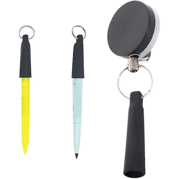 Tilbagetrækkelig Penholder Tømrer Heavy Duty Blyanter Holder
