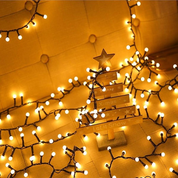 Jouluvalot Solar LED Fairy String 10m-500leds kaukosäädin