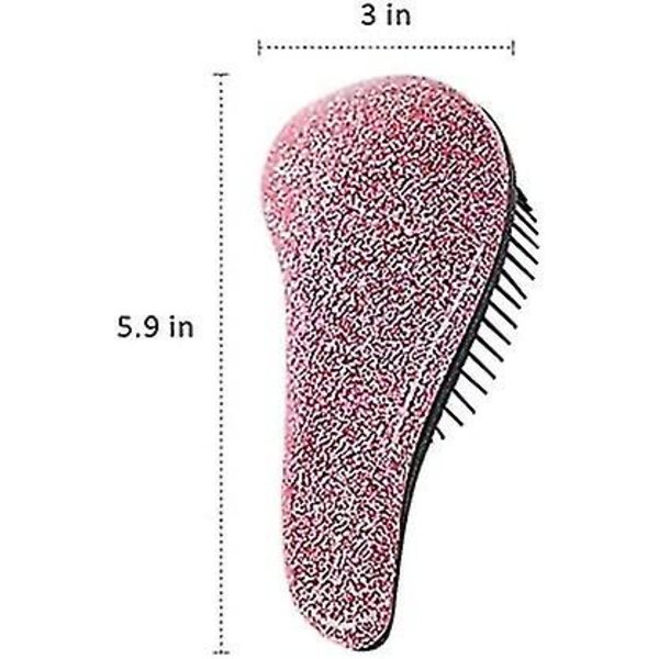 Anti-statisk Tangle Remover | Tangle Brush til Kvinder