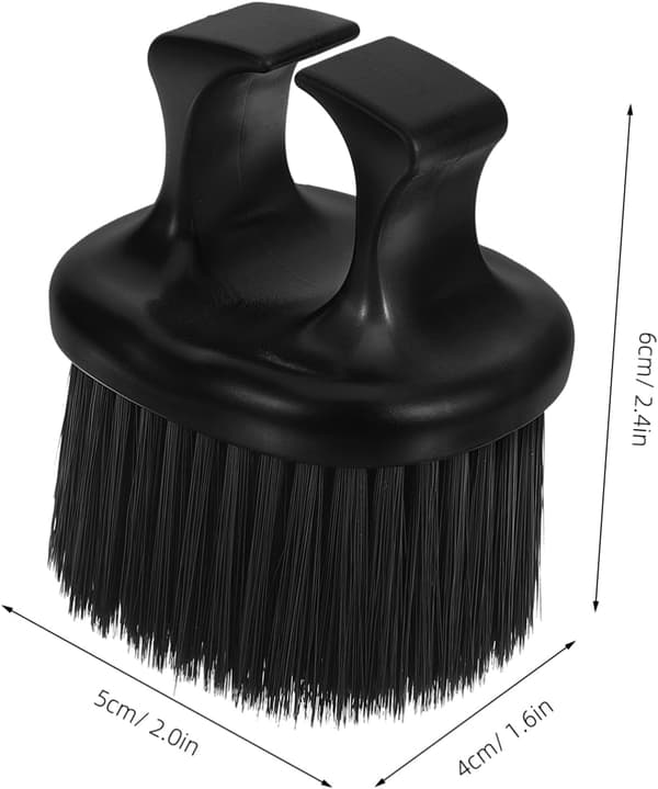 Barberhårborste Nackhårborste för män Barberartillbehör