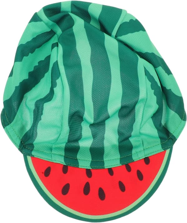 Vattenmelon Cykelkeps Under Hjälmfoder med Brätte Andningsbart Svettavvisande Kylande Hatt