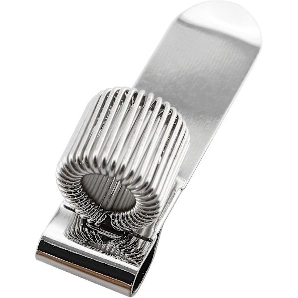 4 stk. Metal Penholder Clip Kontor Hjem Forbrugsvarer Tilbehør Multifunktionel Enkelt Hul Bærbar Fjeder Notesbog Pen Clips Passer Til De Fleste Kuglepenne Eller