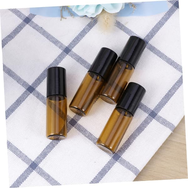 12 st glasparfymflaskor dimsprayoljerulleflaska för aromaterapiresor