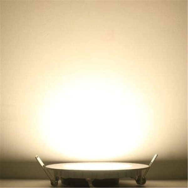 4 stk. LED Downlights 3W LED Loftlys Indbygget