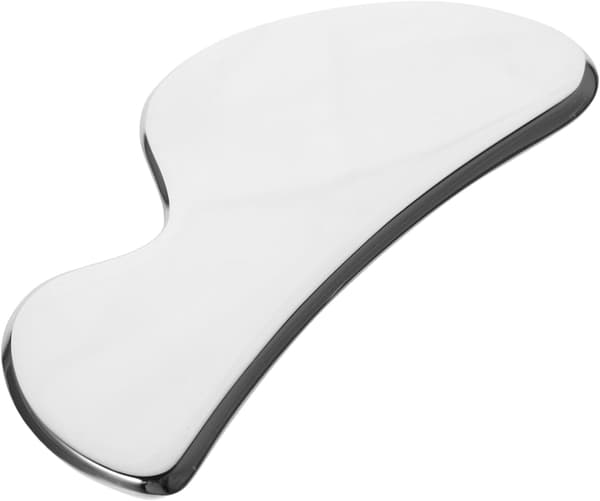 Ansigtskraber i rustfrit stål Gua Sha-bræt Skønhedsapparat Ansigtsrulle Massager