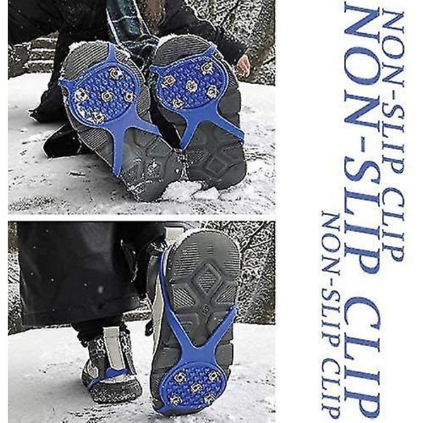 2 Par Universal Non-slip Gripper Spikes Holdbare Klodser Nem Montering