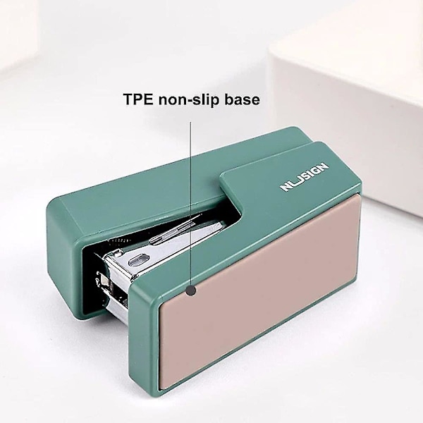 Liten Heftemaskin for Kontor Skole, Mini Heftemaskin Liten Håndhefter