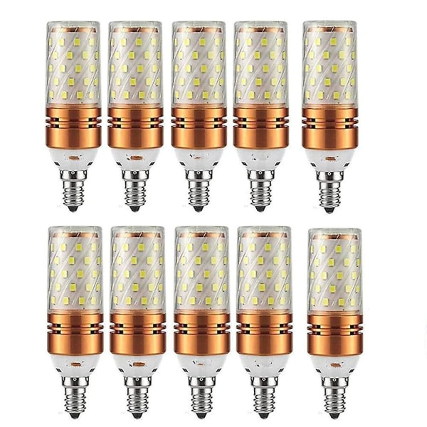 10 stk. 12 W LED Majslys 1000 Lm E14 E27 T 60 SMD 2835
