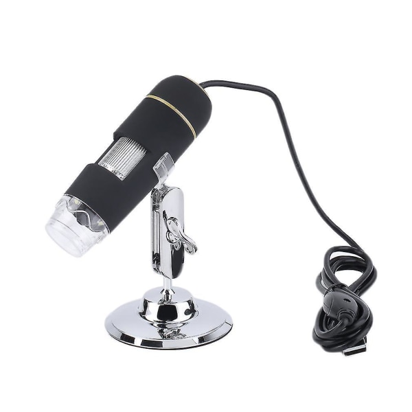 50x-500x 2MP USB 8 LED digitalt mikroskopförstoringsglas