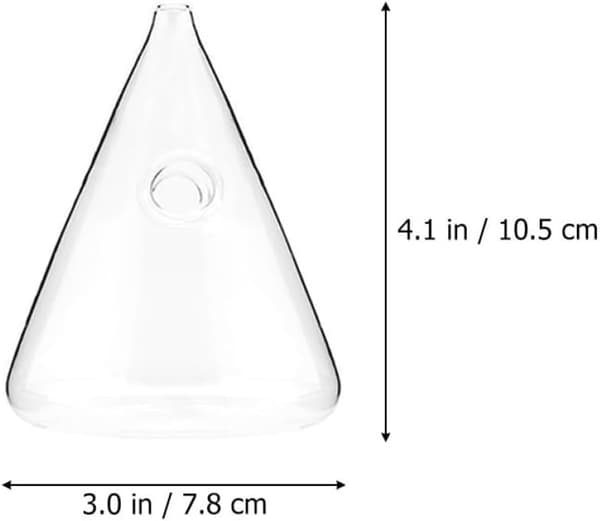 Geometrinen hydroponinen pullolasi-terraariokontti lämmönkestävä