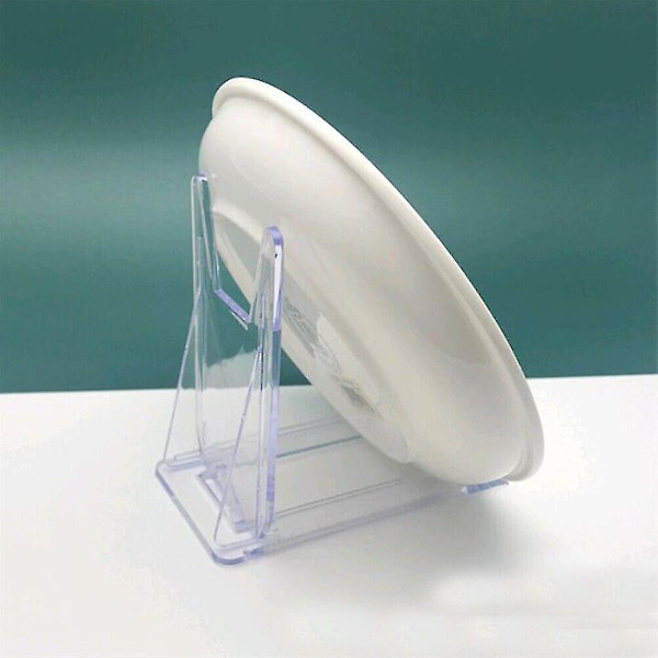 Aftagelig Display Stativ Holder Til Bakke Transparent Høj Kvalitet. (transparent) (2 stk)