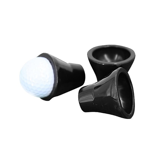 Golfballhenter Sugkopp Griper Sugkopp Plukk Opp Ryggbesparer Sett På Puttergrep 10stk svart