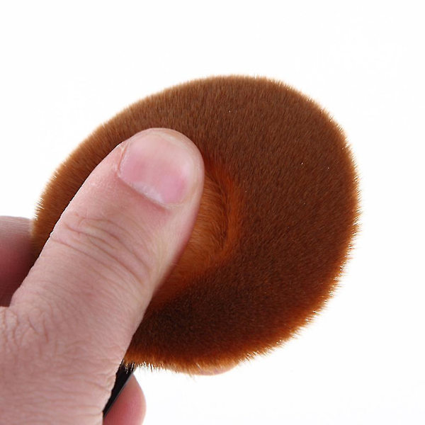 10 stk. Tandbørsteformede Foundation Makeup Oval Pensler