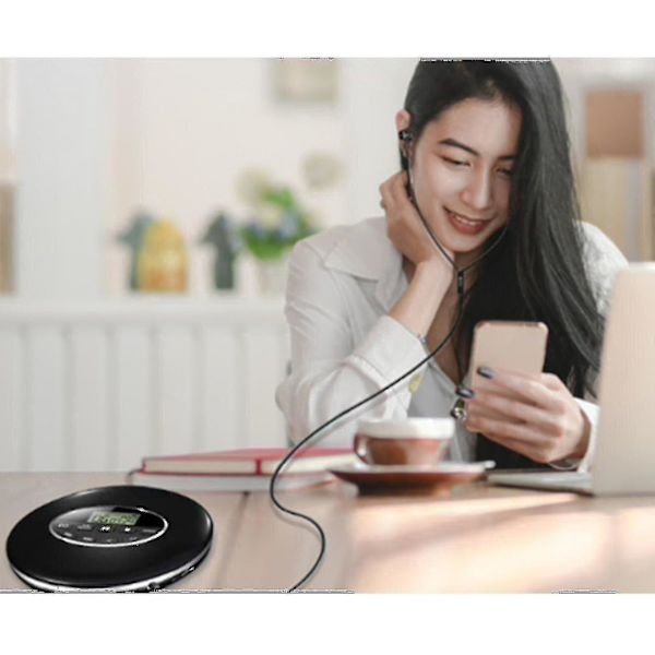 Cd Walkman Smart Bluetooth Afspiller Prænatal Undervisningsmaskine Bærbar Cd-afspiller Mobil Walkman
