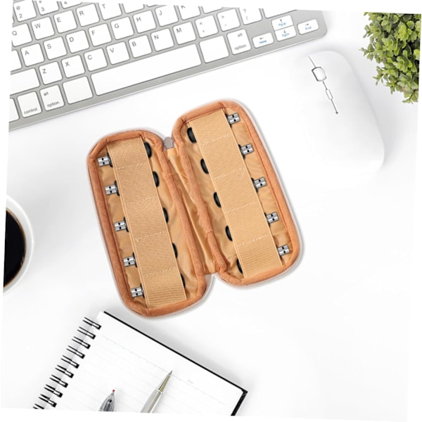 Liten Resväska USB-minne Organizer Fodral Robust U Disk Väska för Elektronik