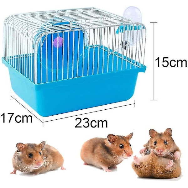Hamsterin ja marsun kuljetuskoppa - Pieni kannettava häkki